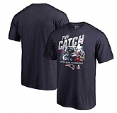 Men's New England Patriots Julian Edelman Pro Line by Fanatics Branded Super Bowl LI Champions The Catch T-Shirt - Navy FengYun,baseball caps,new era cap wholesale,wholesale hats